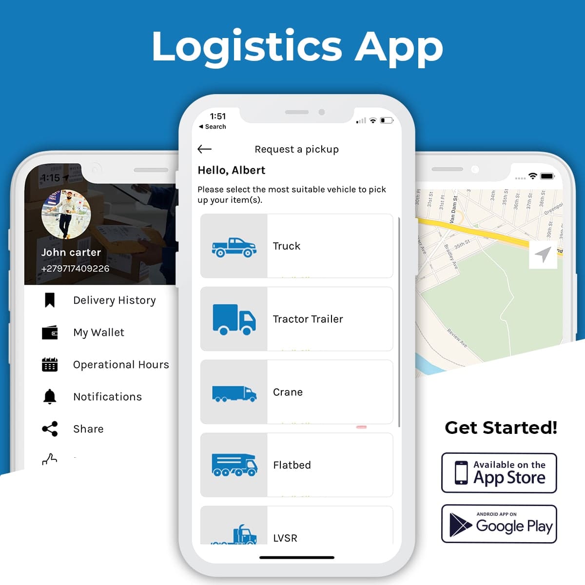 logistics app