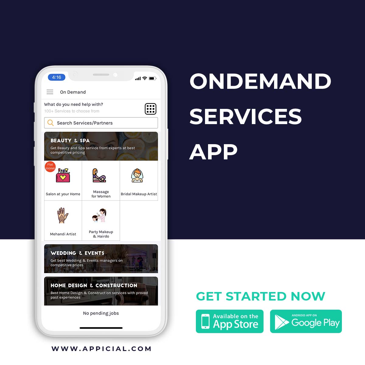 on-demand services app