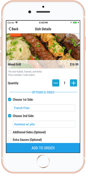 GrubHub clone