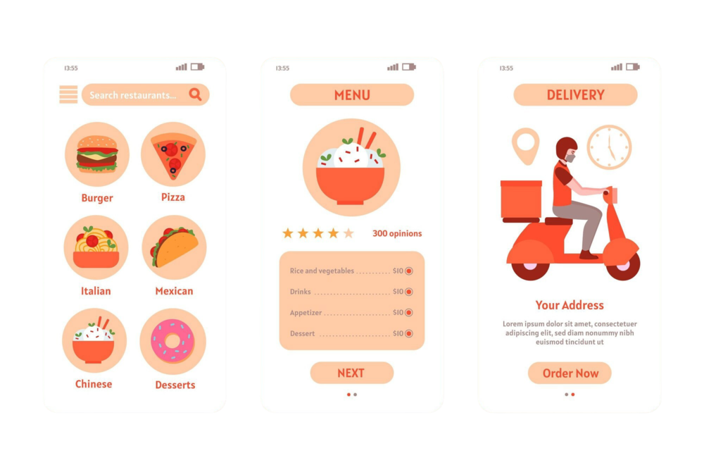 how food delivery app works