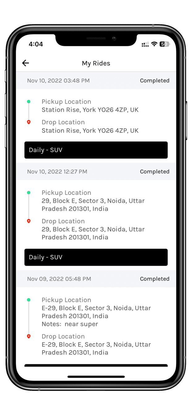 uber app flow