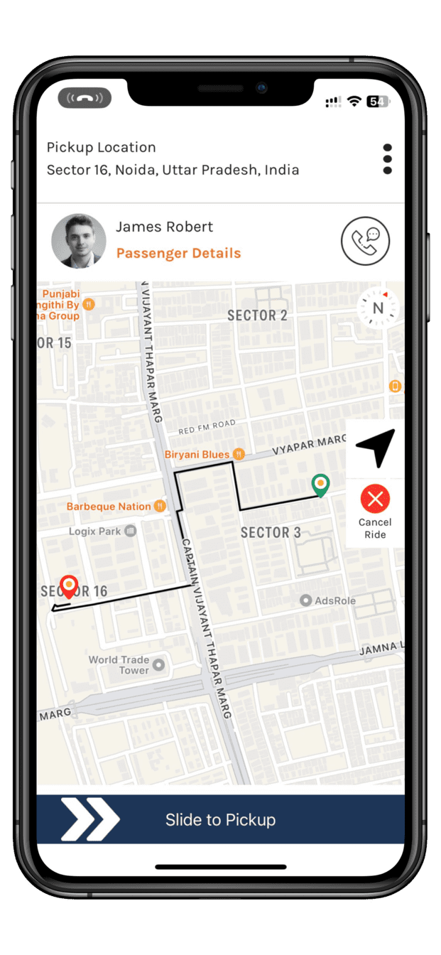 uber app flow
