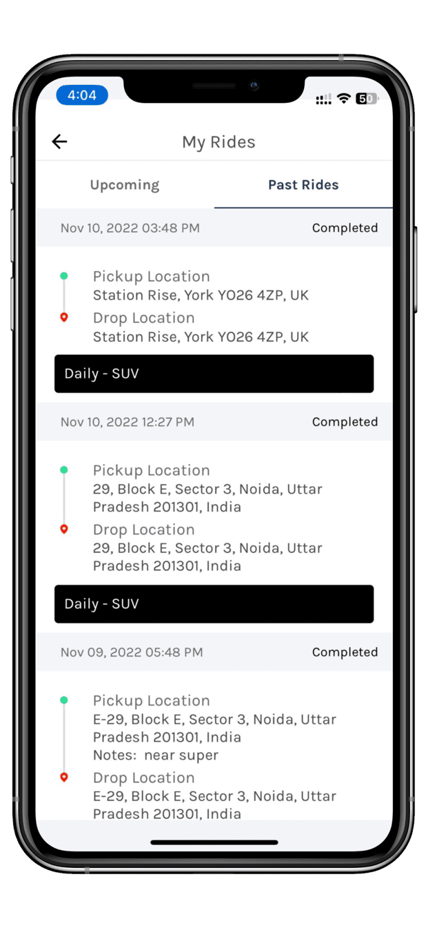 uber app flow