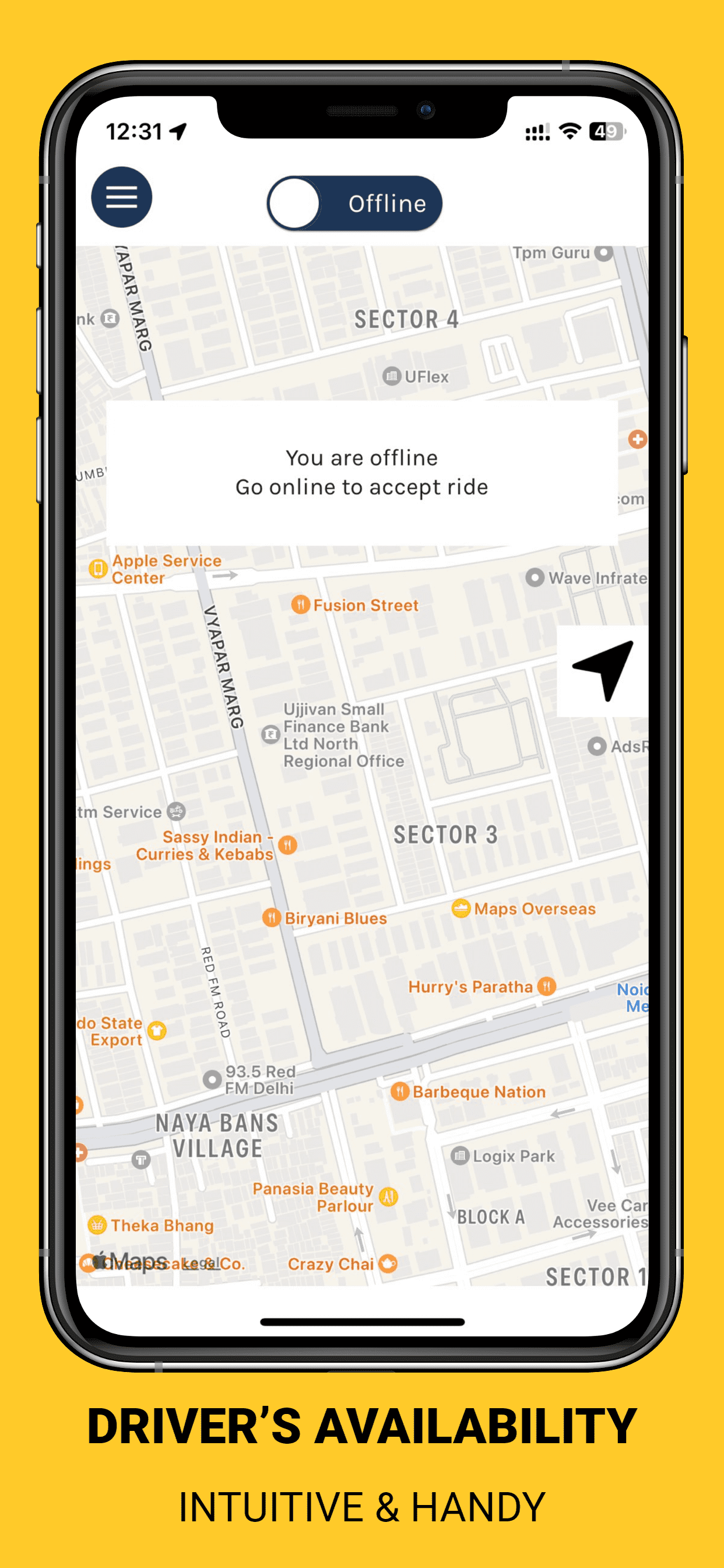 99 Taxi Clone app
