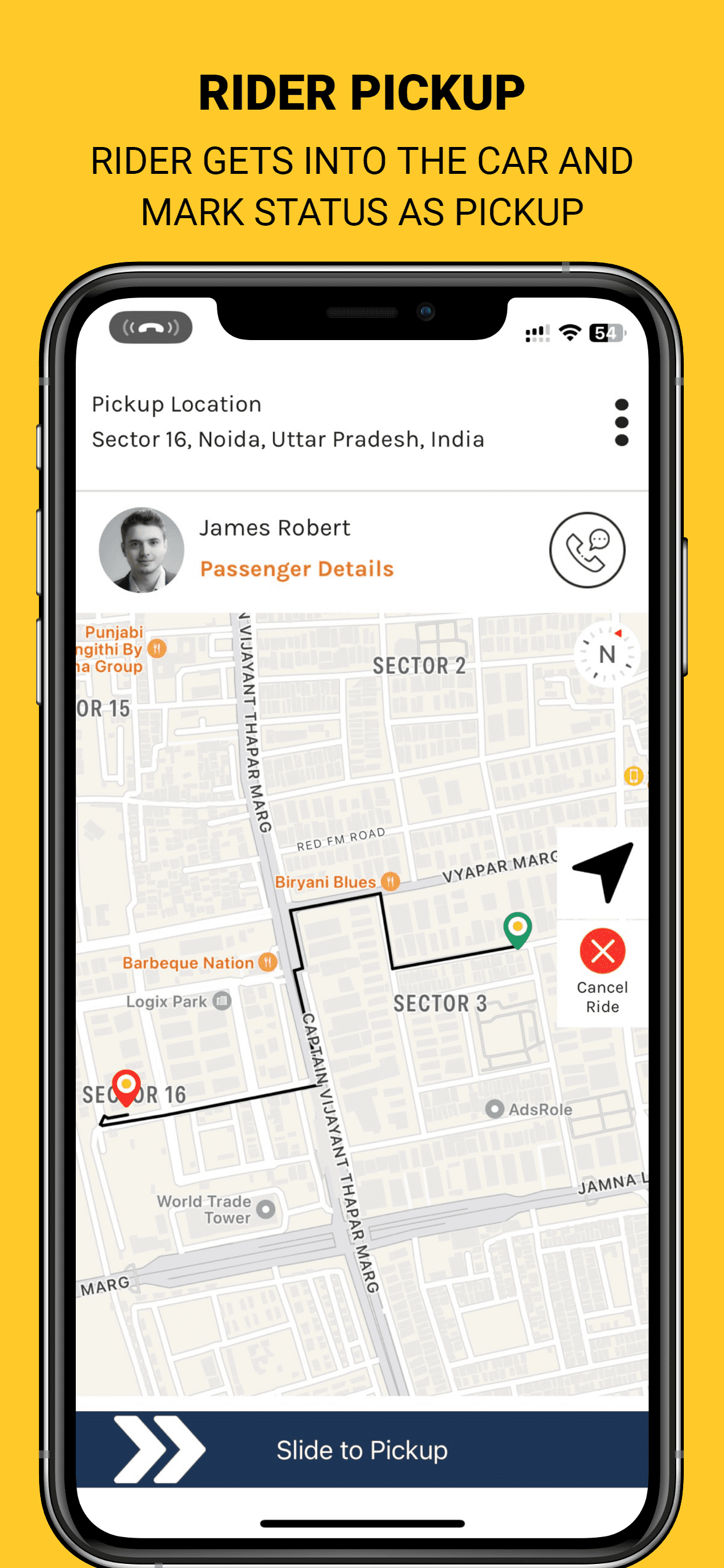 Taxiclick app clone
