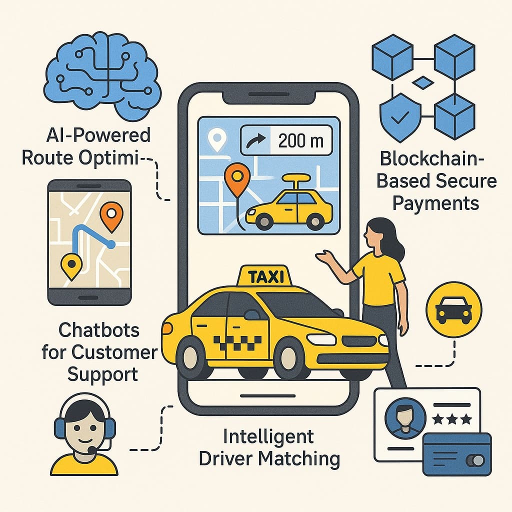 taxi app development