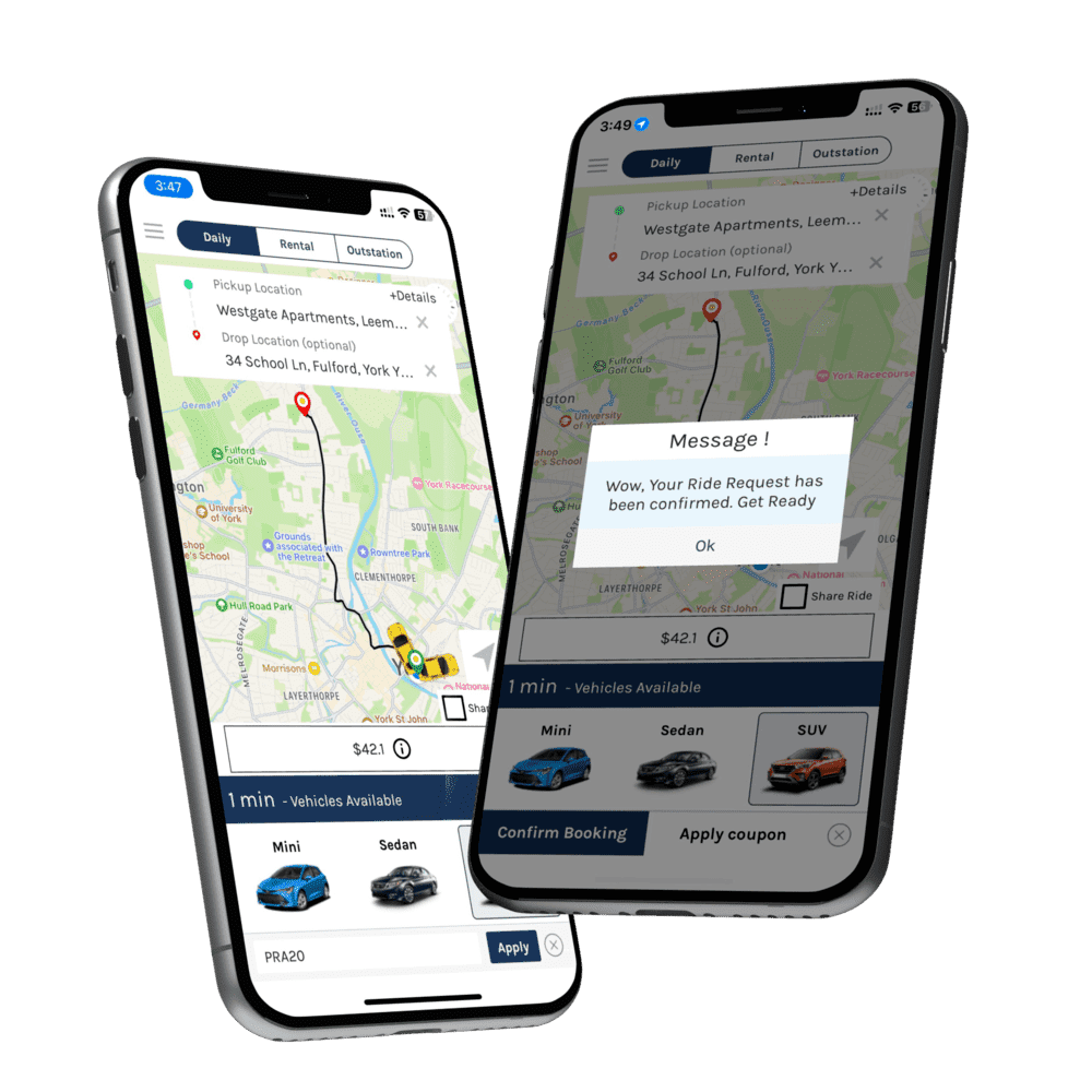 car rental app