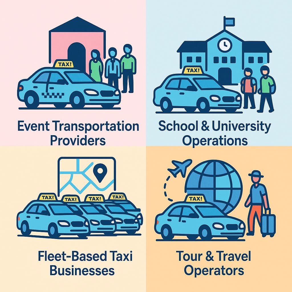 taxi app development