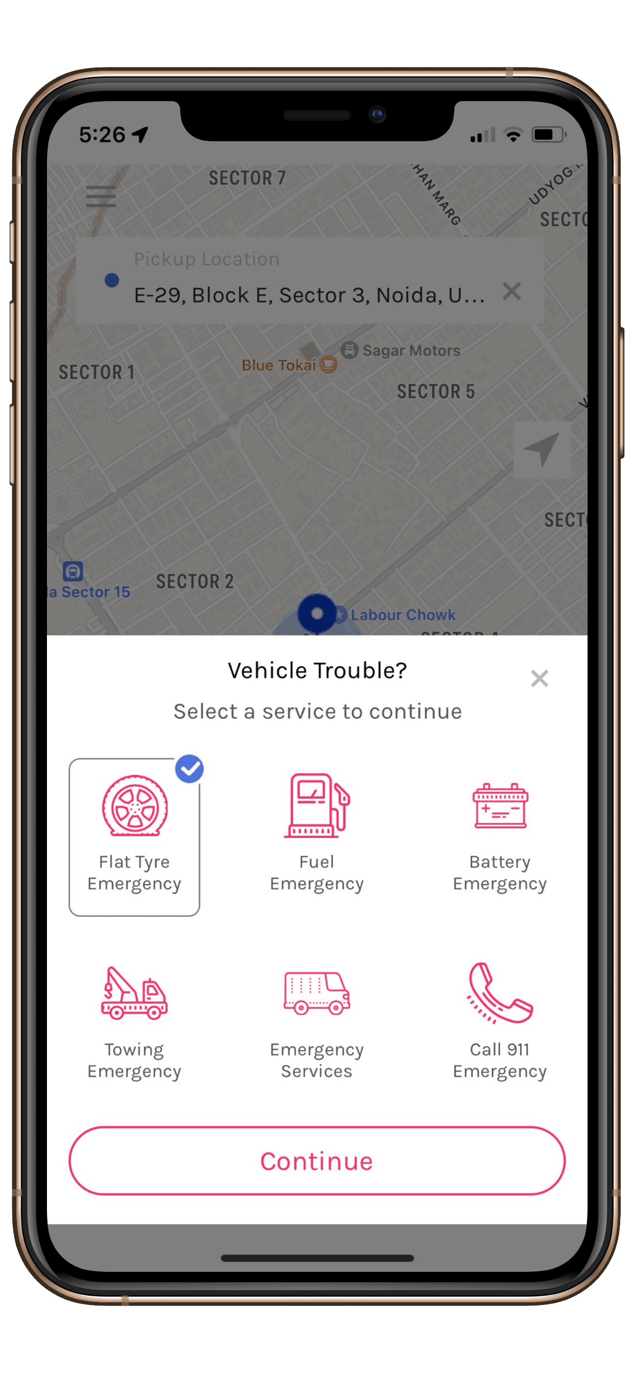 On Demand Towing App