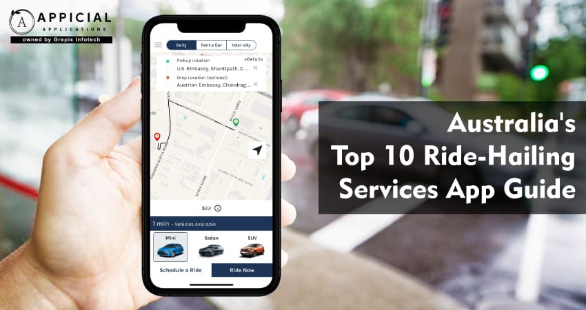 Australia's Top 10 Ride-Hailing Services App Guide