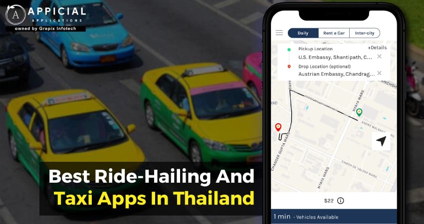 Best Ride-Hailing And Taxi Apps In Thailand