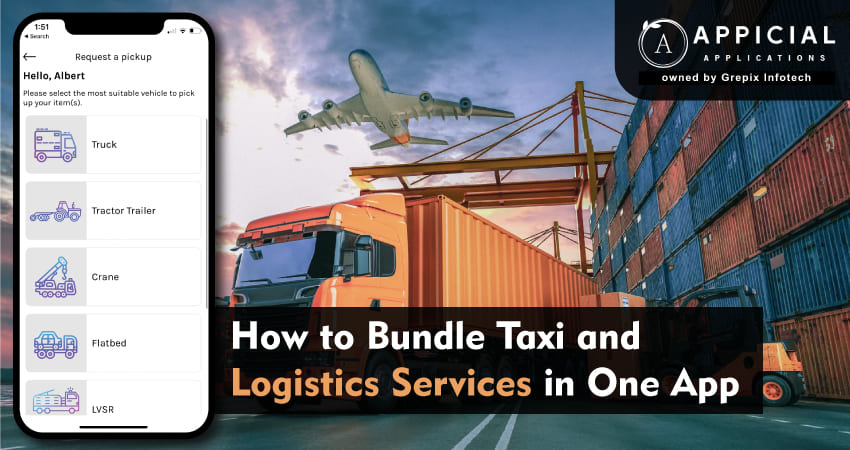 How to Bundle Taxi and Logistics Services in One App
