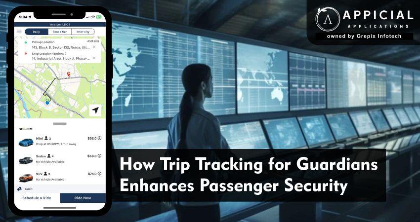 How Trip Tracking for Guardians Enhances Passenger Security