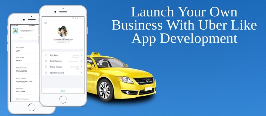 uber like taxi app development