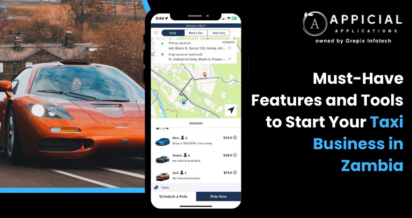 Must-Have Features and Tools to Start Your Taxi Business in Zambia