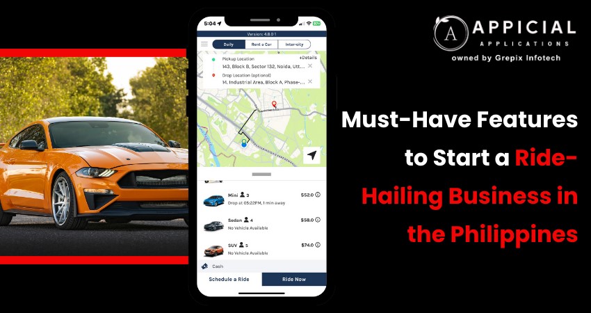 Must-Have Features to Start a Ride-Hailing Business in the Philippines