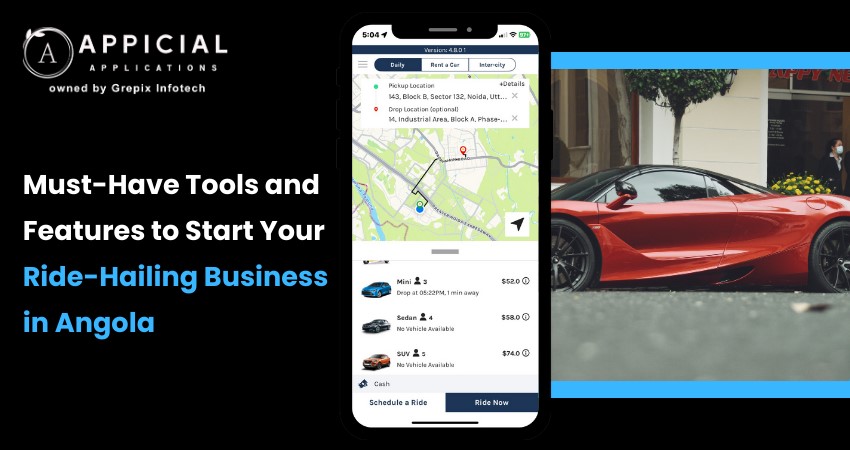 Must-Have Tools and Features to Start Your Ride-Hailing Business in Angola