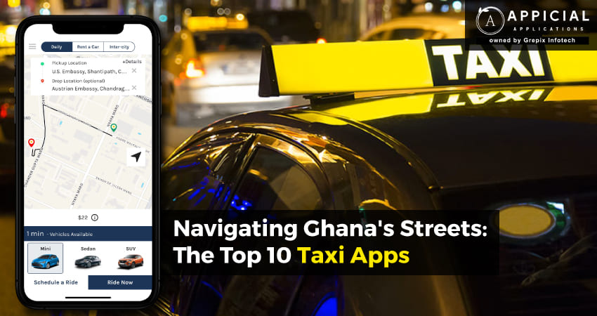  Navigating Ghana's Streets: The Top 10 Taxi Apps