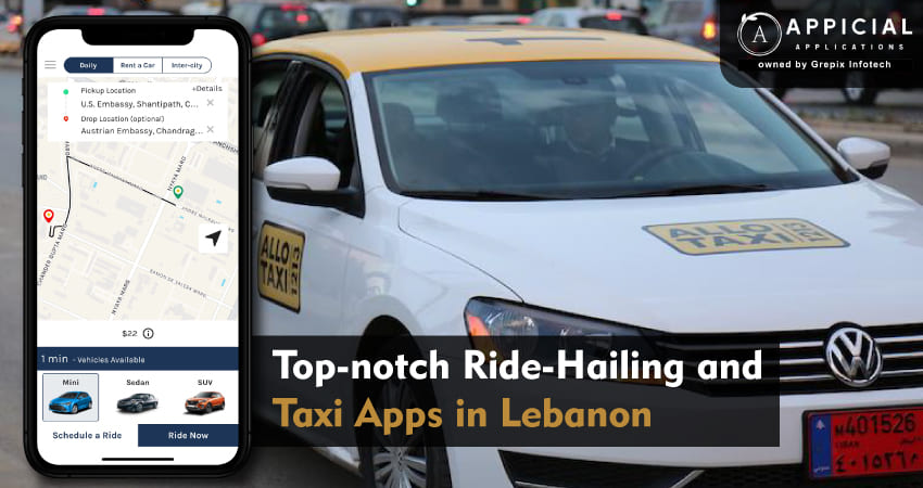 Top-notch Ride-Hailing and Taxi Apps in Lebanon