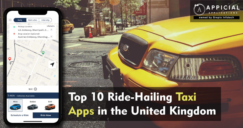 Top 10 Ride-hailing Taxi Apps in the United Kingdom