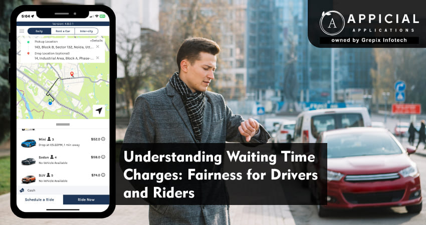 Understanding Waiting Time Charges: Fairness for Drivers and Riders in Ride-Hailing Apps   