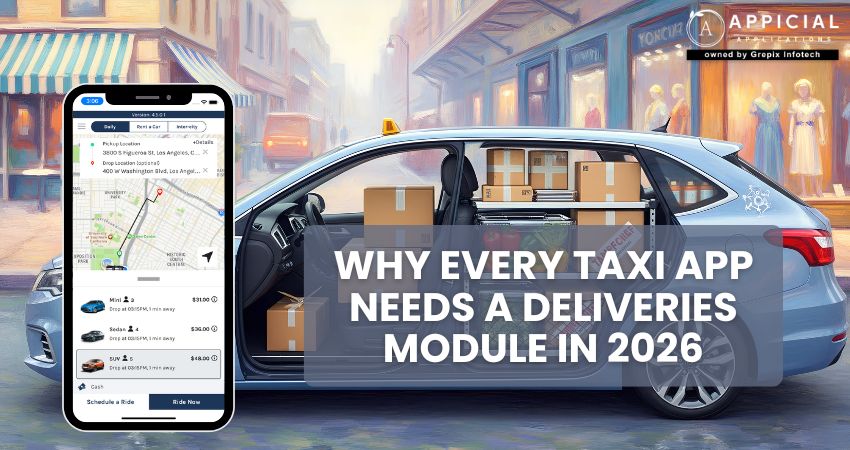Why Every Taxi App Needs a Deliveries Module in 2026