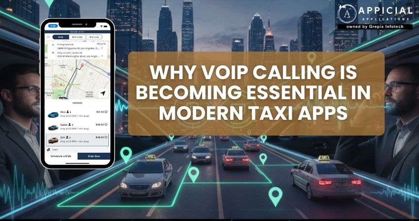 How Why VOIP Calling Is Becoming Essential in Modern Taxi Apps